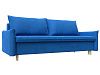 Прямой диван Хьюстон (голубой цвет)