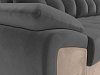 Угловой диван Нэстор правый угол (серый\бежевый цвет)