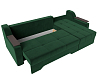 Угловой диван Сенатор правый угол (зеленый цвет)