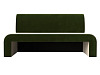 Кухонный прямой диван Кармен (бежевый\зеленый цвет)