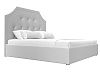Кровать интерьерная Кантри 160 (белый)