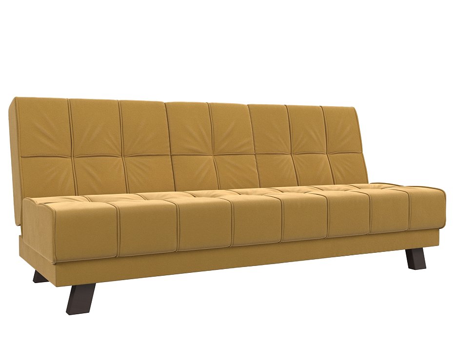Прямой диван Винсент (желтый цвет)