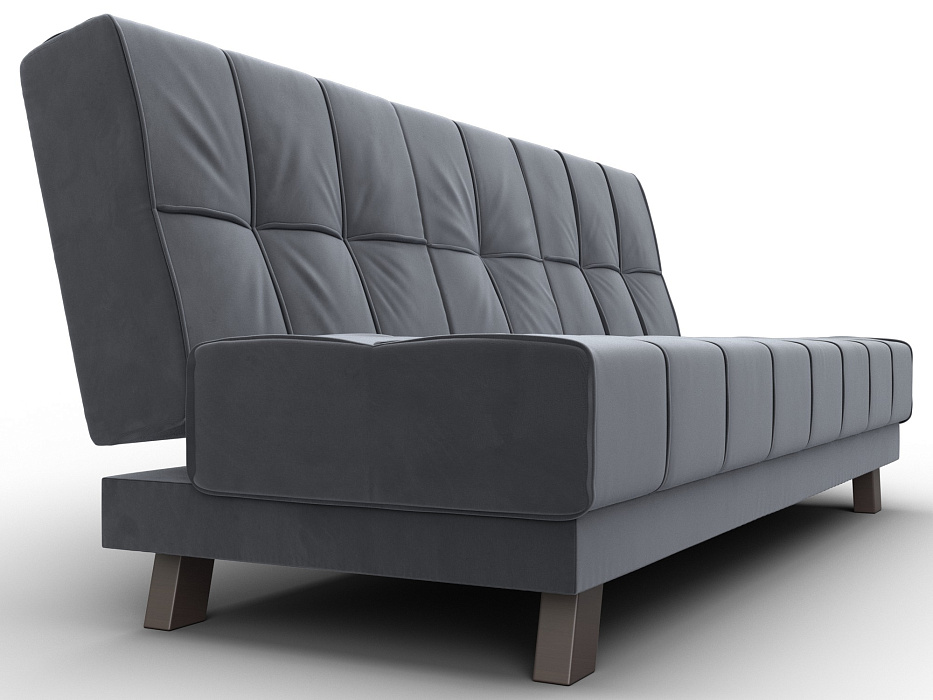 Диван прямой Винсент (серый)