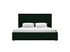 Интерьерная кровать Аура 160 (зеленый)