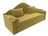 Прямой диван софа Сойер (желтый цвет)
