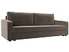Прямой диван Лига-009 (коричневый цвет)