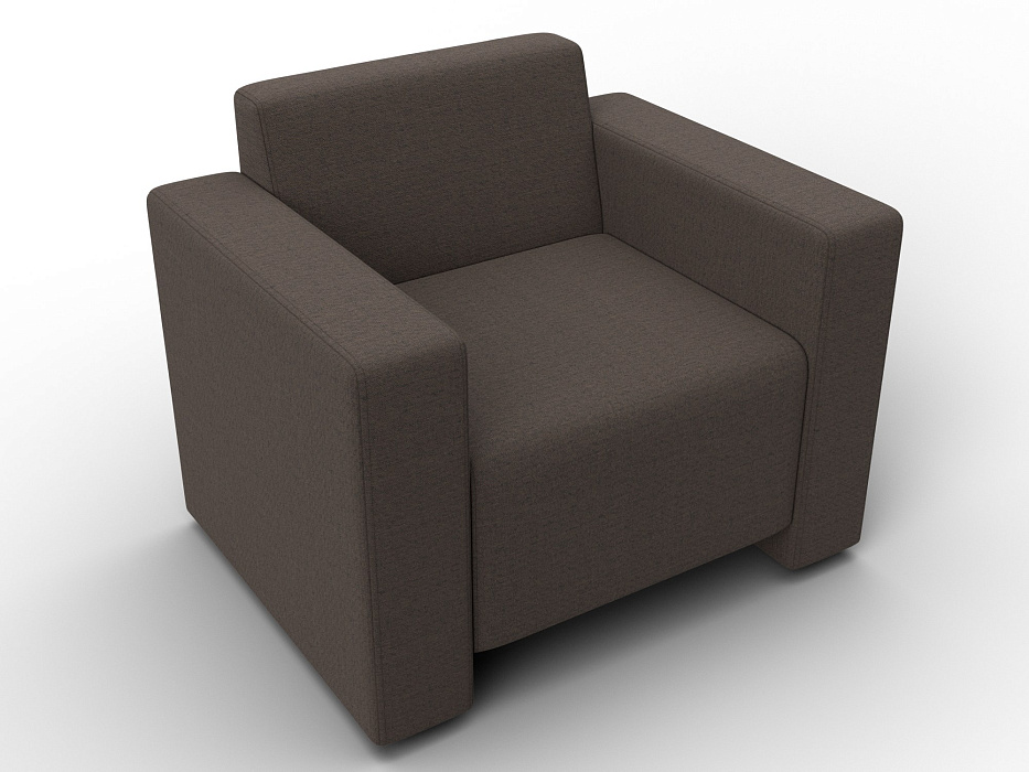 Кресло Лига-093 (амур 05 коричневый)