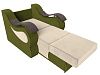 Кресло-кровать Меркурий 80 (бежевый\зеленый)