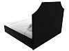 Интерьерная кровать Кантри 160 (черный)