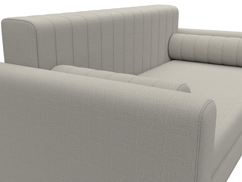 Диван прямой Лига-070 (амур 02 бежевый)