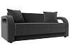 Прямой диван Лига-014 (серый цвет)