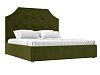 Кровать интерьерная Кантри 160 (зеленый)
