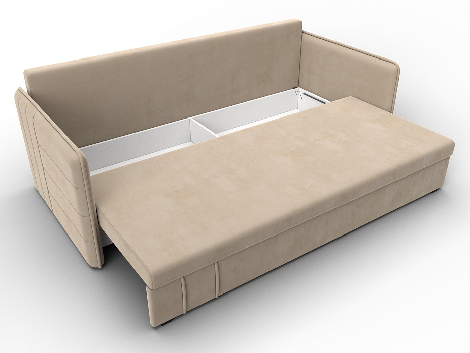 Диван прямой Слим (бежевый)