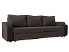 Прямой диван Николь Лайт (амур коричневый\коричневый цвет)