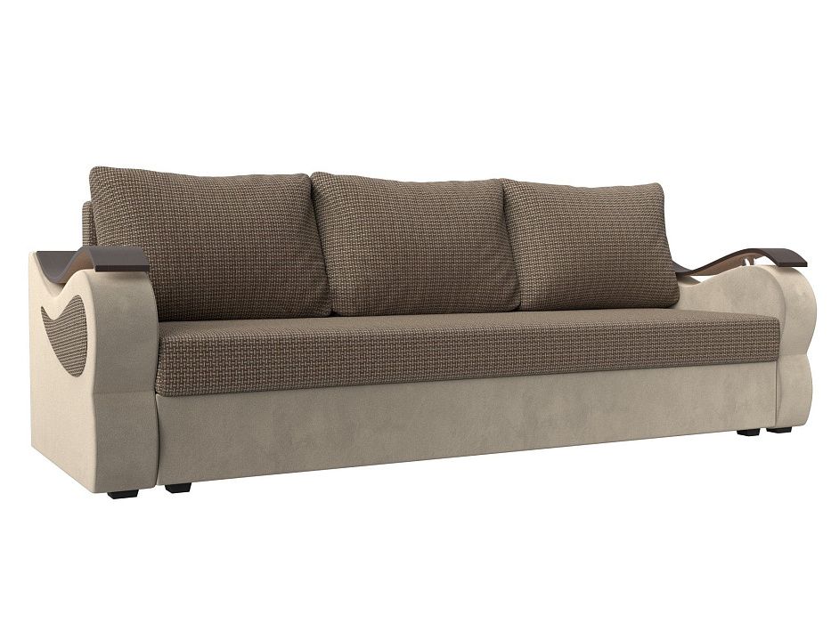 Прямой диван Меркурий Лайт (корфу 03\бежевый цвет)