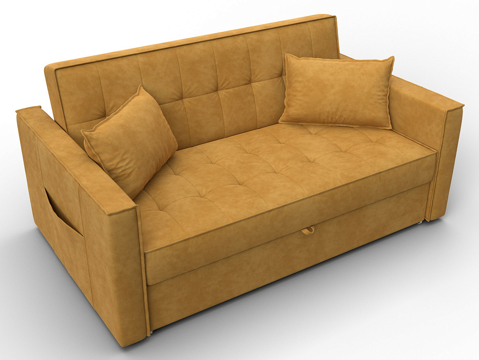 Диван прямой Лига-104 (140) фото в интернет-магазине Лига Диванов