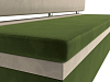 Кухонный прямой диван Стайл (зеленый\бежевый)
