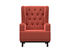 Кресло Джон Люкс (коралловый цвет)