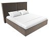 Кровать интерьерная Аура 180 (коричневый)