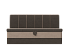Кухонный диван Энигма (коричневый\бежевый цвет)