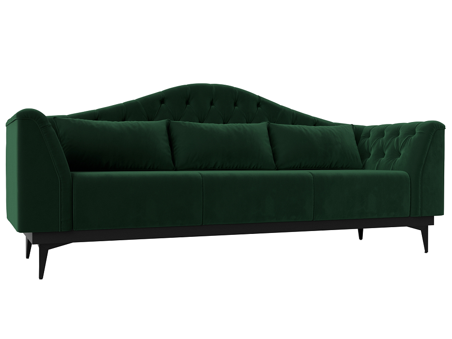 Прямой диван Флорида (зеленый цвет)