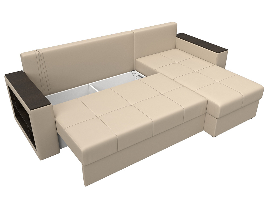 Диван угловой Дубай Лайт угол универсальный (бежевый)