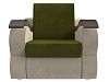 Кресло-кровать Меркурий 80 (зеленый\бежевый)
