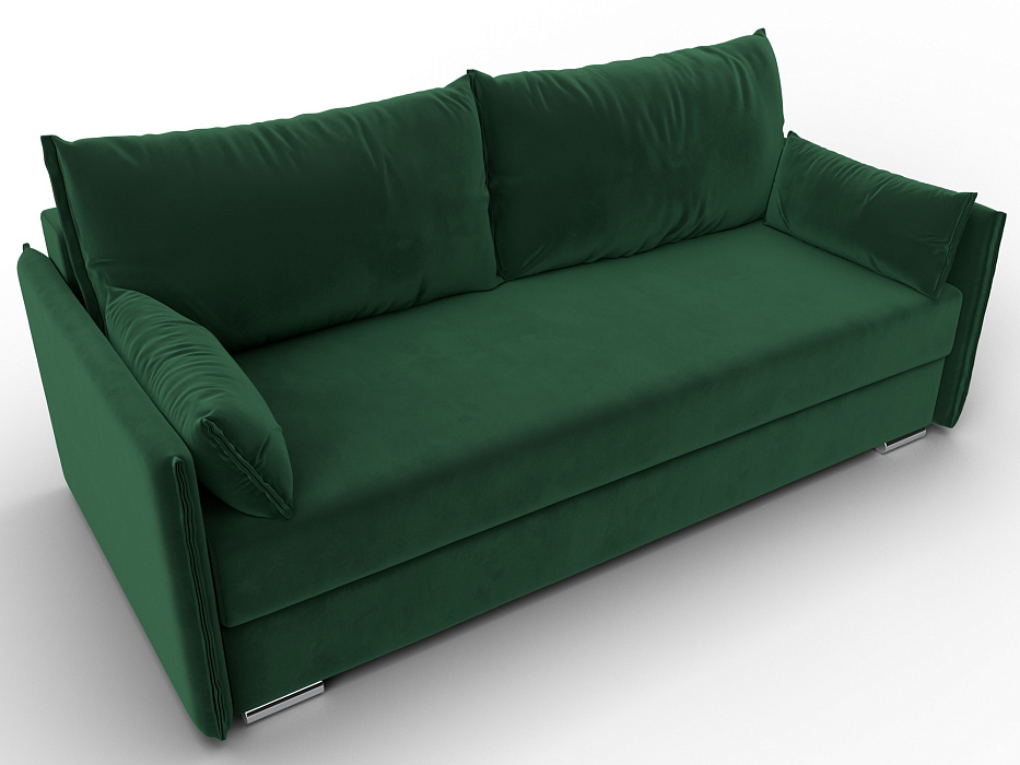 Диван прямой Сайгон (seven 626 зеленый)