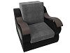 Кресло-кровать Меркурий 80 (серый\черный)