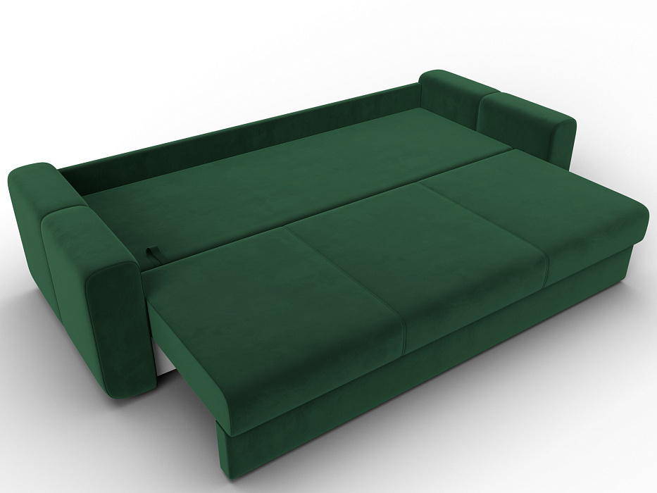 Диван прямой Лига-031 (seven 626 зеленый)