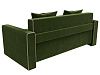 Прямой диван Лига-012 (зеленый\бежевый цвет)