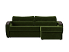 Угловой диван Форсайт правый угол (зеленый цвет)