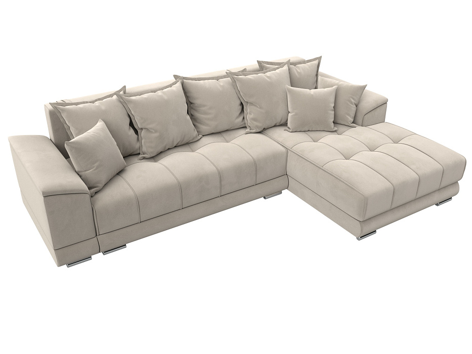 Диван угловой НордСтар правый угол (бежевый)