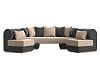 Набор Кипр-3 (диван, 2 кресла) (бежевый\серый цвет)