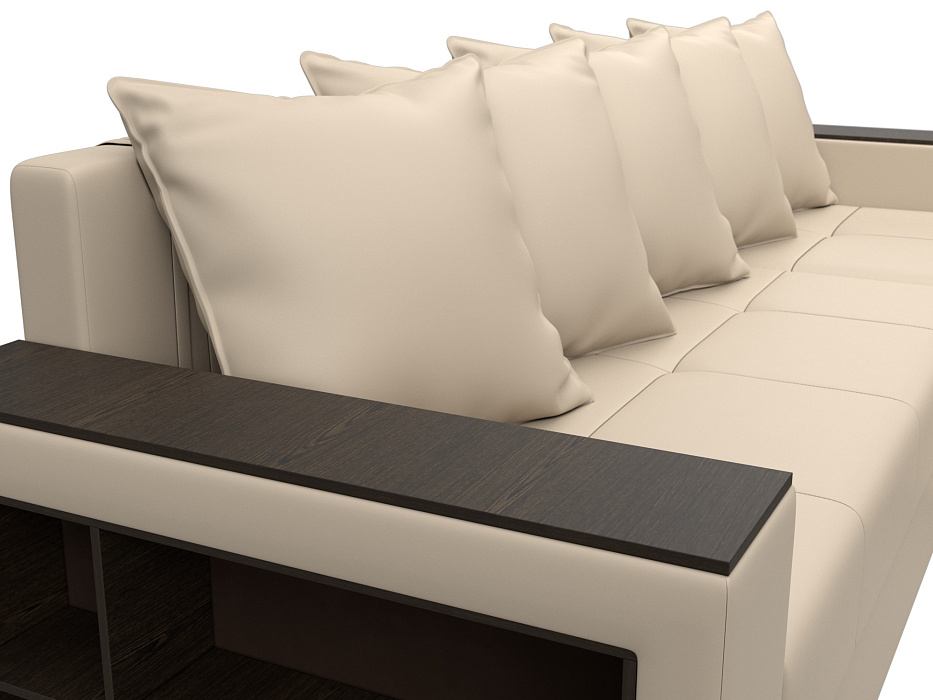 Диван угловой Дубай Лайт угол универсальный (бежевый)