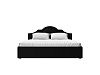 Интерьерная кровать Афина 180 (черный)