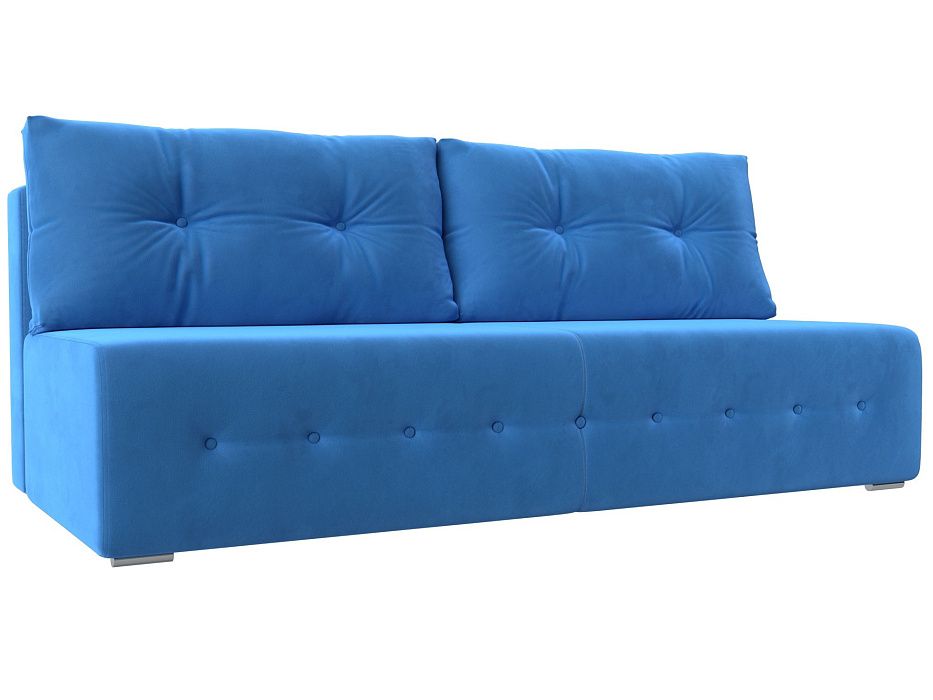 Прямой диван Лондон (голубой цвет)